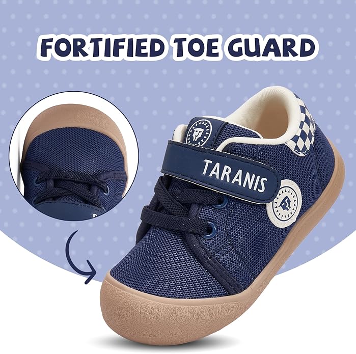 Toddler Shoes Boys Girls Infant Sneakers Non-Slip Rubber Sole Baby Crib First Walker Shoes
