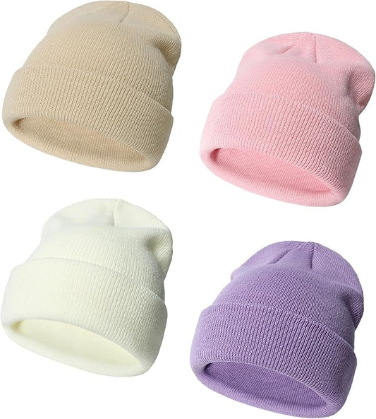 ENBAOHUI Baby Beanie Hat Newborn Winter Warm Knit Hat Kids Soft Beanie Cap Boys Girls Winter Warm Knit Hat