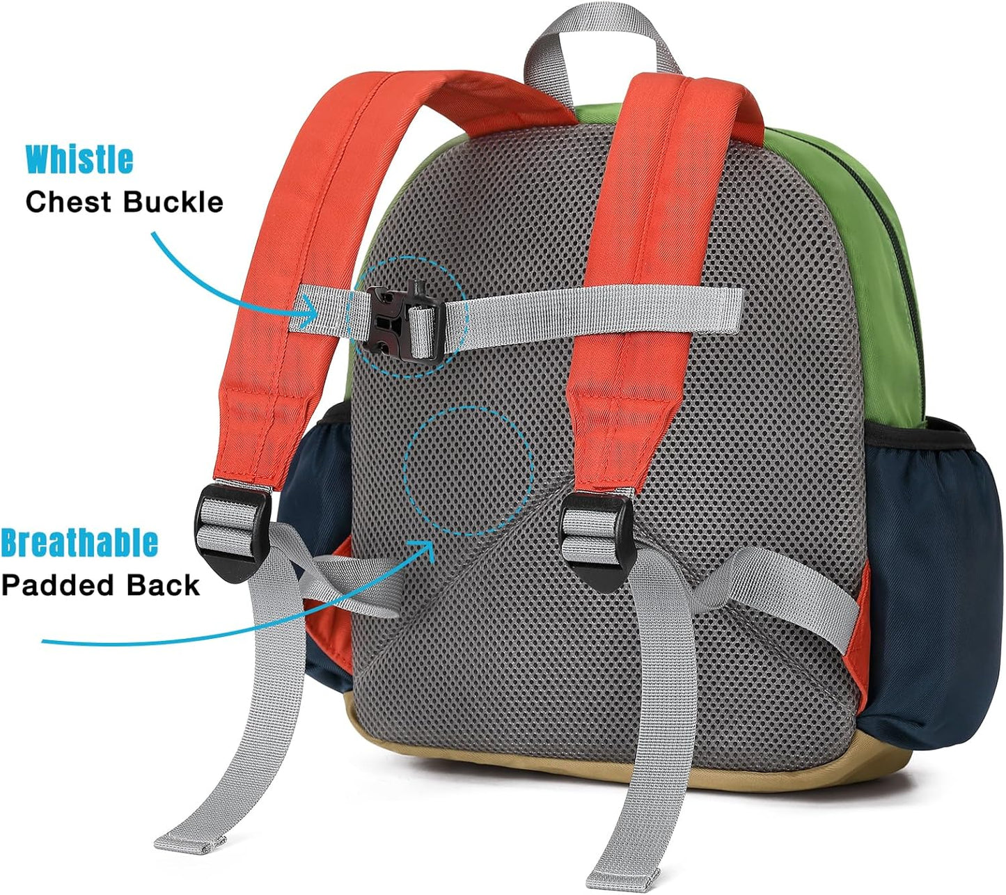 STEAMEDBUN Toddler Backpack for Boys 2-4: Preschool Kindergarten Backpacks - 12 inch Daycare Backpack