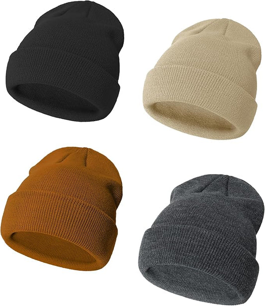 ENBAOHUI Baby Beanie Hat Newborn Winter Warm Knit Hat Kids Soft Beanie Cap Boys Girls Winter Warm Knit Hat