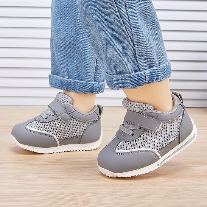 BMCiTYBM Baby Boy Girl Shoes Breathable Mesh Walking Shoes Lightweight Non-Slip Sneakers Infant First Walkers 6 9 12 18 24 Month