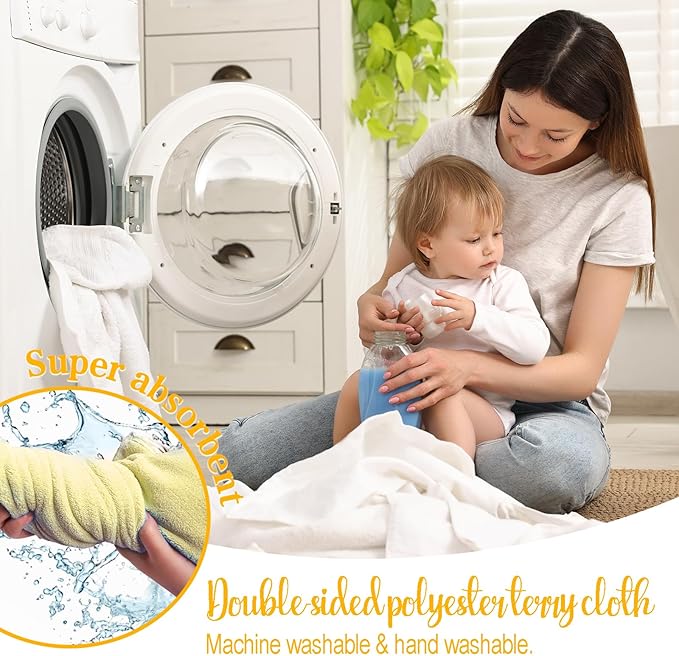 Custom Hooded Bath Towel with Name, Personalized Highly Absorbent Bunny Towels, Baby Bath Towels for Girls Boys, Brithday for Baby, Toddler, Newborn (Yellow-Dog)