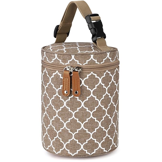Accmor Breastmilk Cooler Bag, Insulated Baby Bottle Cooler Tote Bags for Nursing Mom Daycare