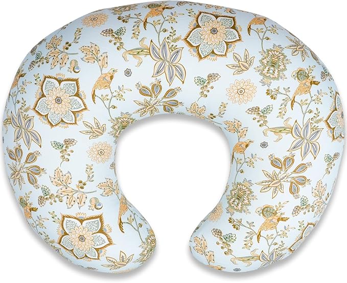 Nursing Pillow & Breastfeeding Pillow – Ergonomic C-Shape for Breastfeeding & Bottle Feeding, Standard Size Breathable with Washable Cover, Hypoallergenic,Tummy Time & Sitting Support (0-18Months)