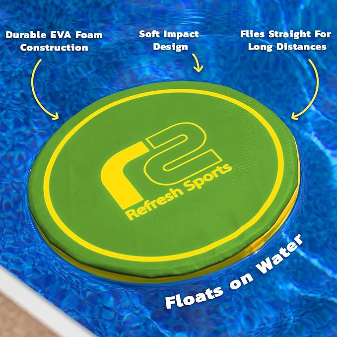 Soft Flying Disc – Fun Outdoor Toy for Kids, Teens & Adults – Easy to Catch - Fun Christmass Gifts for Kids - Pool & Beach Games – Holiday Present Stocking Stuffer for Boys & Girls Ages 3 4 5 6–12+