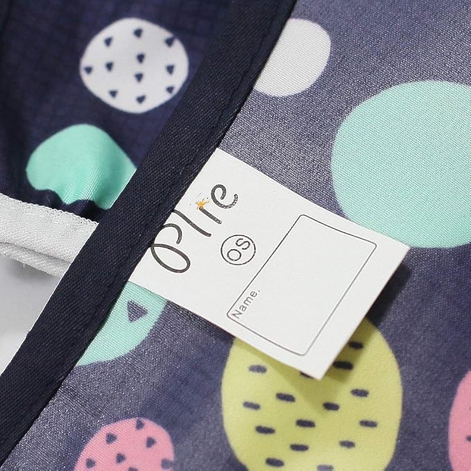 Long Sleeve Waterproof Bib for Toddlers – Feeding Smock for Baby Mealtime, Self-Feeding, Painting & Messy Play, BPA-Free