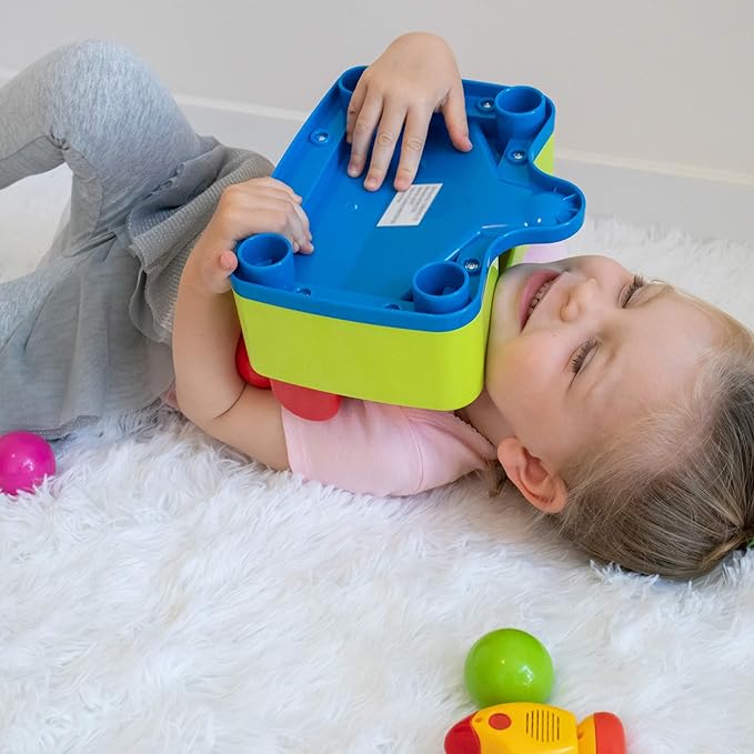 Bambiya Ball Popper Game with Hammer Toy –Baby Toy with Fun Lights and Sound Effects – Hours of Fun and Skills Development with This Baby Ball Toy for Kids 3+ Year Old