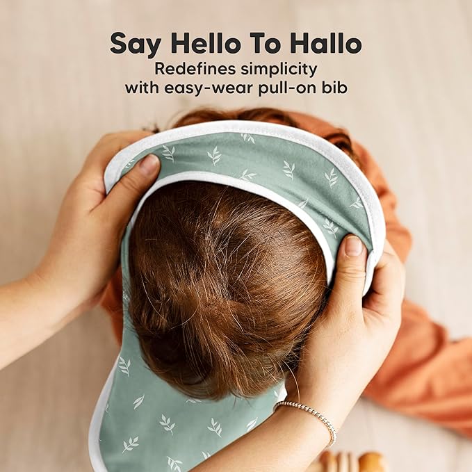 8-Pack Baby Bibs for Boys, Girls - Pullover Bibs for Drooling Teething Baby Girl & Boy Toddler, Newborn, Soft & Absorbent, Cute Colors, Large Torso Coverage Keep Infant Clean & Dry (Prairie)