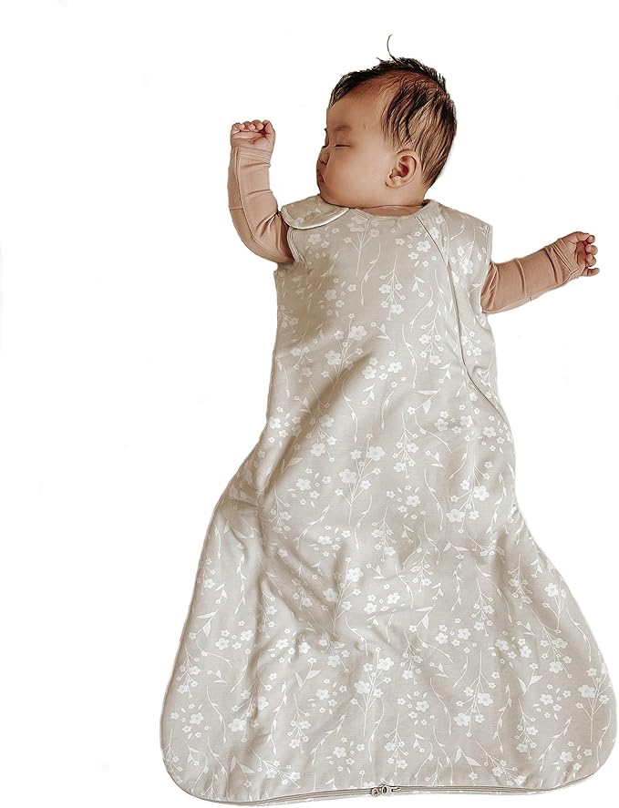 GUNAMUNA günamüna Unisex Baby, Toddler Wearable Blanket, Sleeping Bag Bamboo Rayon, Sleep Sack with Diaper Zipper, 1.0 TOG