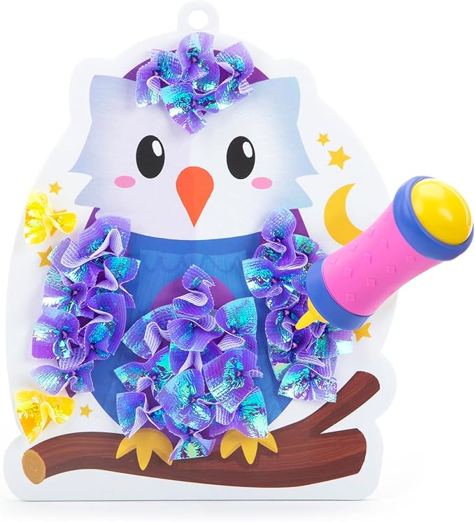 Educational Insights Tufting Kit - Arts and Crafts for Kids, Create Mess Free Projects, DIY Sensory Activity Set for Toddlers, Poke in Fabric Supplies, Creative Gift, Girls and Boys Ages 5+