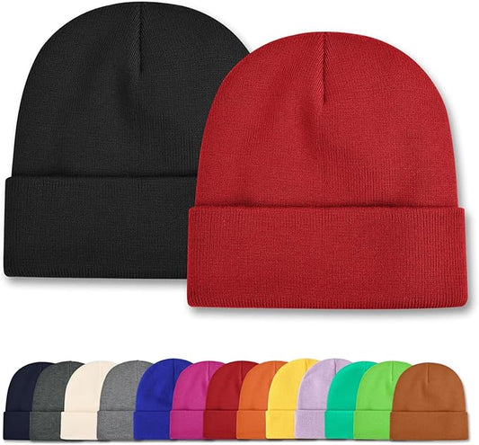 ZOORON Toddler Beanie Baby Beanies for Boys Girls Kids Winter Hats Children Knit Warm Caps 0-12years