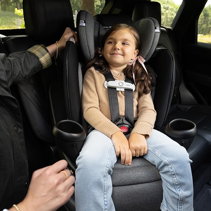 Evenflo Gold Revolve360 Extend All-in-One Rotational Car Seat with SensorSafe (Moonstone Gray)