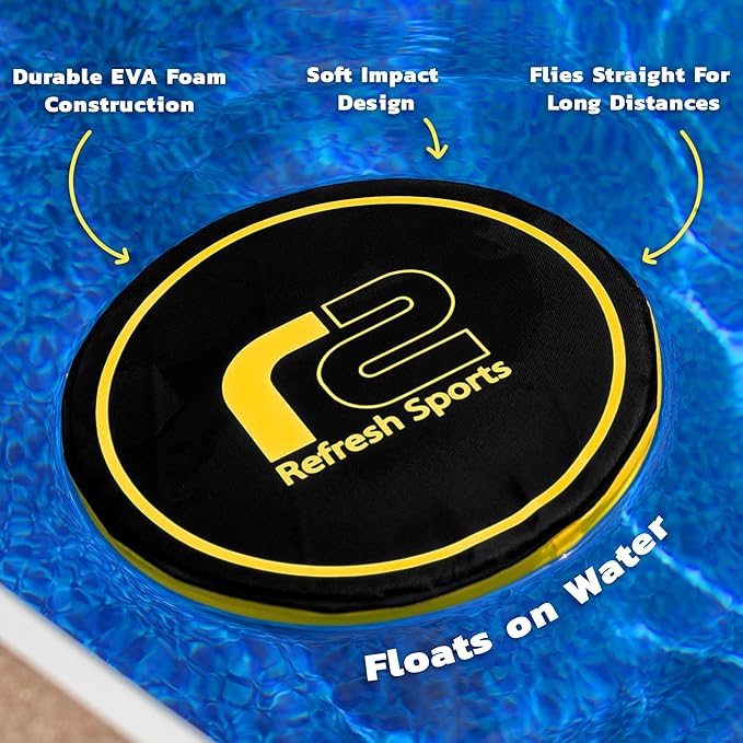 Flying Beach Toys for Teens – Lightweight Soft Flying Disc for Summer Fun For Kids – Safe & Easy to Throw for Boys Girls – Great for Outdoor Play at the Beach or Yard – Ages 6 7 8 9 10 11 12+