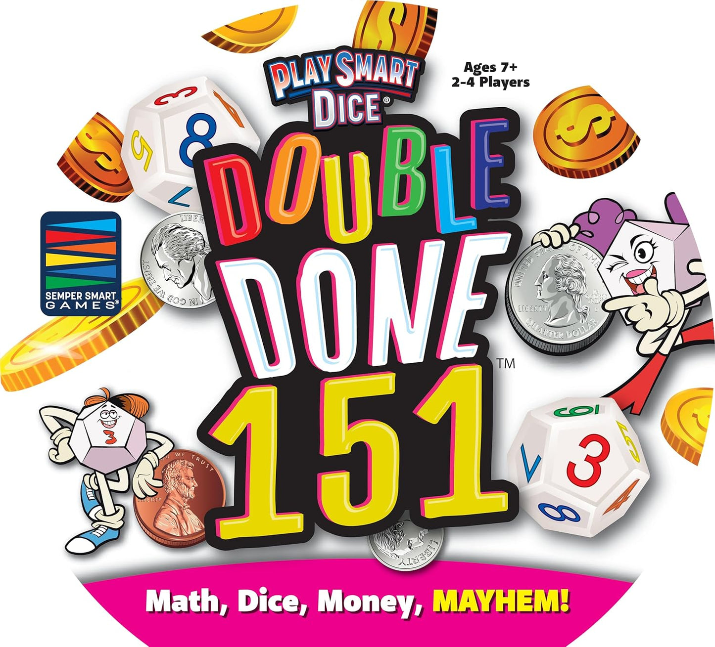 Double Done 151: Money and Mayhem Make Math Fun for The Whole Family!