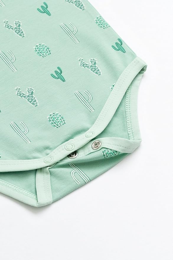 MONICA + ANDY Baby Organic Short Sleeve Jack + Jill Bodysuit