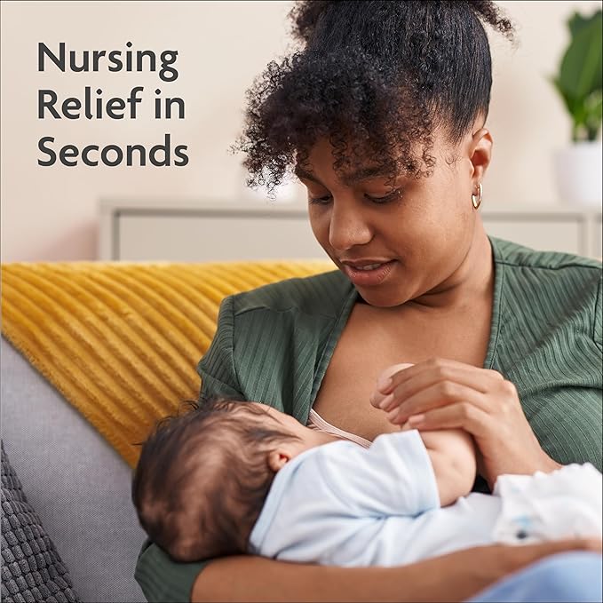 TriLASTIN Vitamin-Infused Nipple and Lip Balm | Breastfeeding Essentials | Lanolin-Free Nipple Cream | Nipple Butter | Postpartum Must-Haves