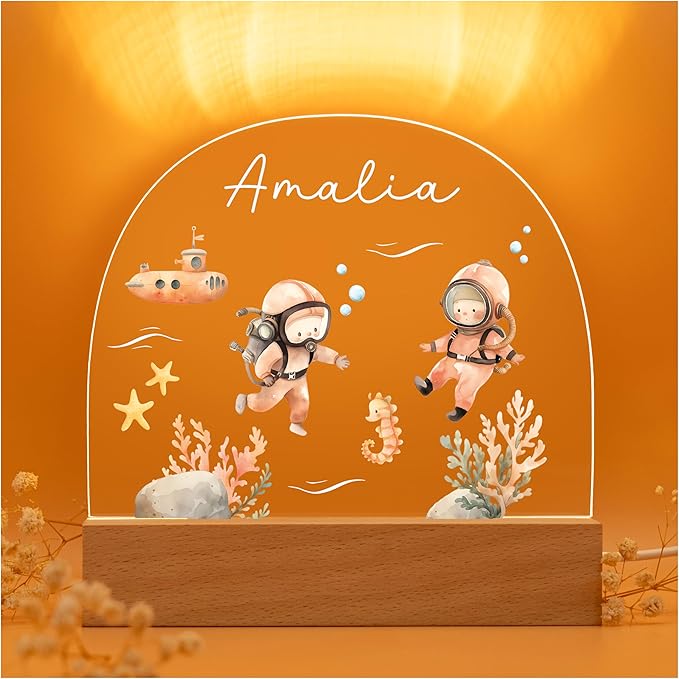 Baby Welcome Gift/New Born Essentials/Newborn Stuff/Personalized Night Light for Kids/Custom Baby Boy Gifts