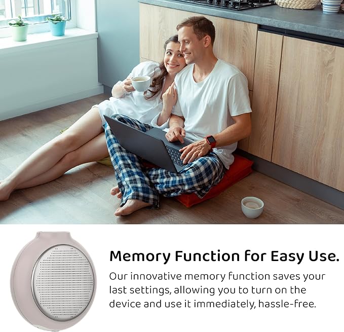Moonybaby Portable Sound Machine, Baby Sleep Soothe, 9 Soothing Sounds, White Noise, Shush, Sound Therapy and Noise Canceling