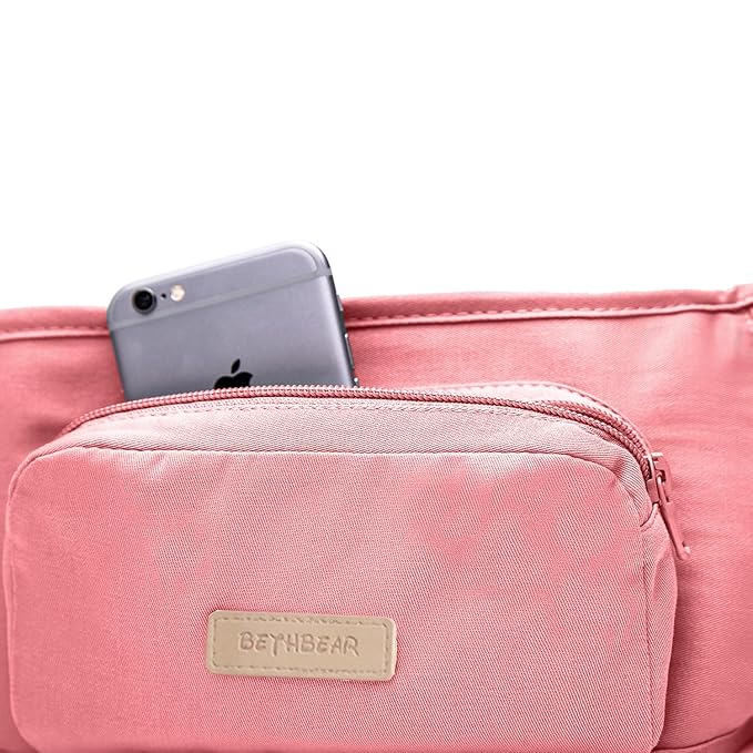 Baby Carrier with Hip Seat,Baby Newborn to Toddler,6-in-1 Adjustable & Removable Baby Hip Carrier for 0-36 Months (2118, Pink)