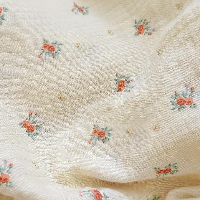 BuLuTu Toddler Pillowcase Cotton Muslin Kids Pillow Cases Enveloped Soft Breathable Children Teens Pillow Cover for Sleeping Traveling, Standard Size Pillow Protector, Berry Pattern, 20"x26",1 Piece