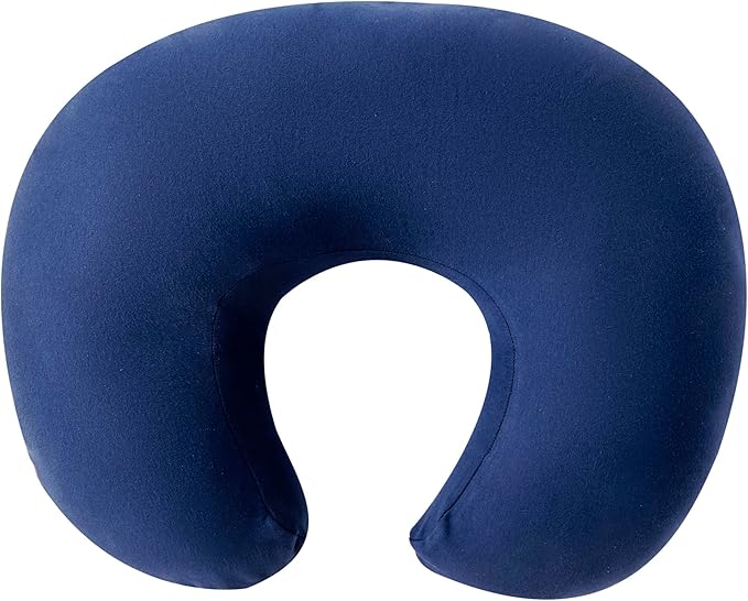 Nursing Pillow, Breastfeeding Bottle Feeding Pillow Original Support for Baby Boys and Girls, with Removable Soft Cotton Nursing Pillow Cover (Estate Blue, Standard (23.62*18.11*5.91 Inches))
