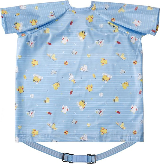 BIBaDO - Long Sleeve Baby Bibs - Babies & Toddlers 6-36 Months - Coverall Baby Led Weaning Bib - Easy Wipe, Soft & Waterproof