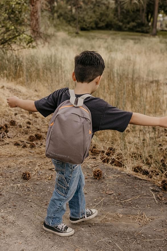Hip Baby Wrap - Adventure-Ready Backpack for Toddlers - Cotton - Wipeable Fabric Lining and Large YKK Zipper - Perfect for Little Explorers, Comfortable & Stylish Design - Grey