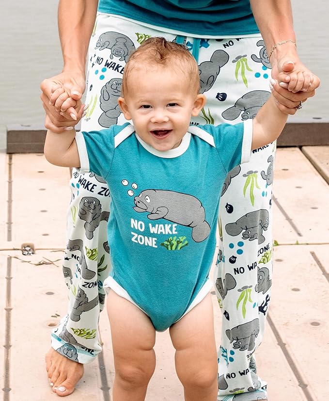 Lazy One Cute Unisex Baby Bodysuit, Cute Animal Designs, 6-18 Months