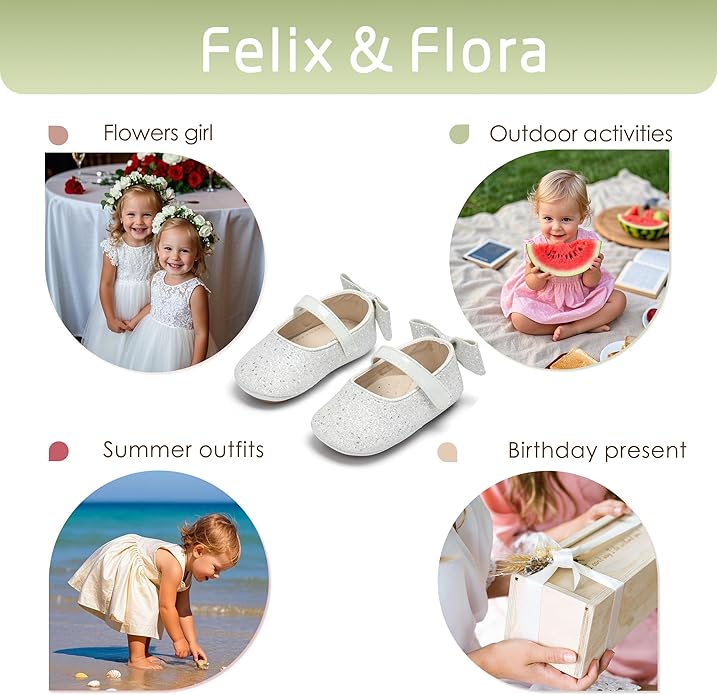 Soft Sole Baby Shoes - Infant Baby Walking Shoes Moccasins Rubber Sole Crib Shoes