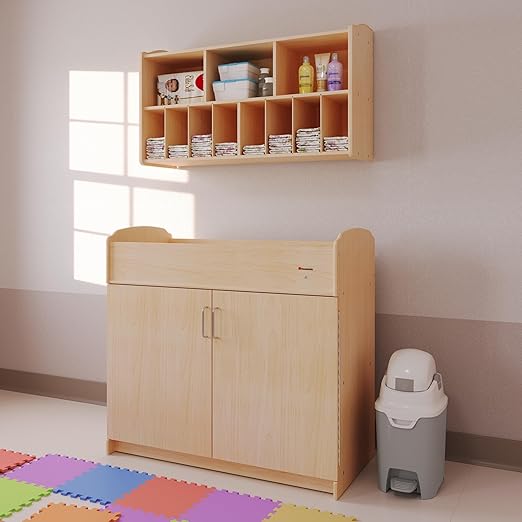 Foundations Mini Hands-Free Diaper Pail with Airtight Lid - Durable & Odorless Diaper Disposal, Large Capacity, Holds up to 30 Newborn Diapers, Refill with Any Bags - Gray