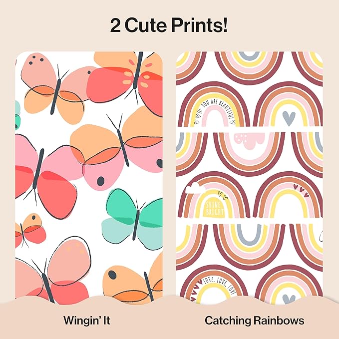 The Honest Company Clean Conscious Diapers for Sensitive Skin, Up to 100% Leakproof Hypoallergenic Fragrance-Free Baby Diapers, Girl Prints, Super Club Box, Size 5 (27+ lbs), 84 Count (Prints Vary)