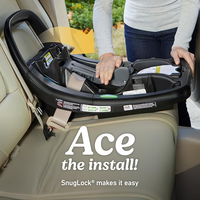 Graco SnugRide SnugFit DLX Infant Car Seat, Spencer