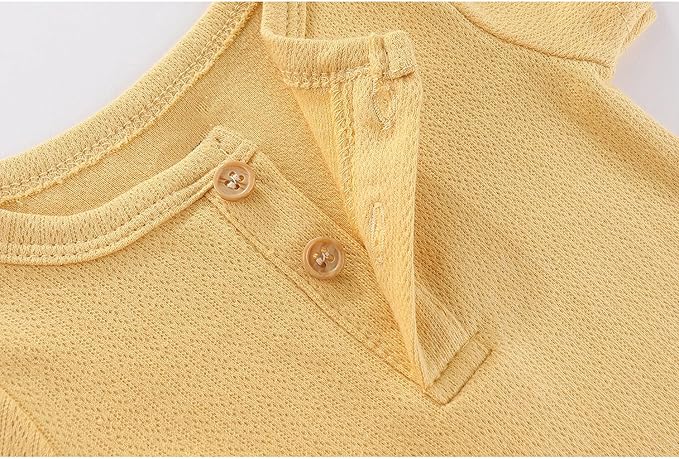 Kiddiezoom Newborn Baby Layette Set 10-Piece with Bodysuits and Pants Set for Unisex Baby Gift Sets