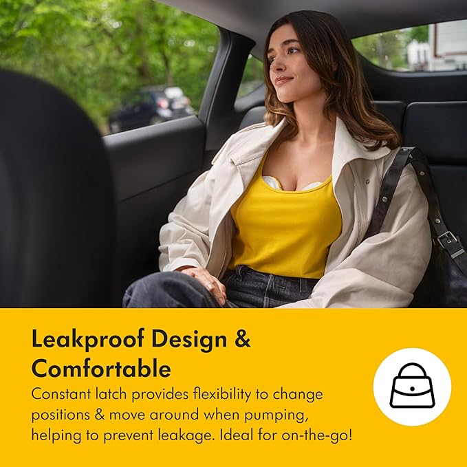 Medela Magic InBra Hands-Free Wearable Breast Pump with Fluidfeel Technology, App Connectivity and Advanced Sensor Control, Ultra-Slim, Ultra-Lightweight, Silent, Hospital-Grade