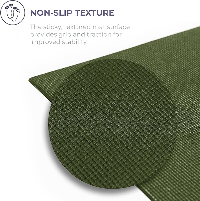 Sunshine Yoga Voyage Yoga Mat, 10 Pack, 72" x 24" Professional Studio and Gym Bulk Yoga Mats, 5mm Thick, Durable, Anti-Tear, Non Slip Fitness and Exercise Mats