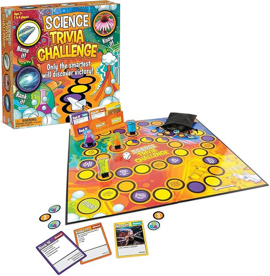 MindWare Science Trivia Challenge Game – Educational & Fun Game for Families & Kids Ages 7 & Up