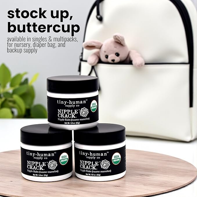 Nipple Crack & Pain in the Butt MAX Diaper Rash Cream (2PKS)