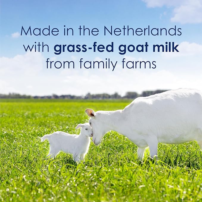 Kabrita Goat Milk-Based Toddler Nutrition Drink, 12–24 Months, Gentle & Easy to Digest, Clean Label Project Certified, Supports Gut Health, Immunity & Brain Development 28oz (Pack of 6)