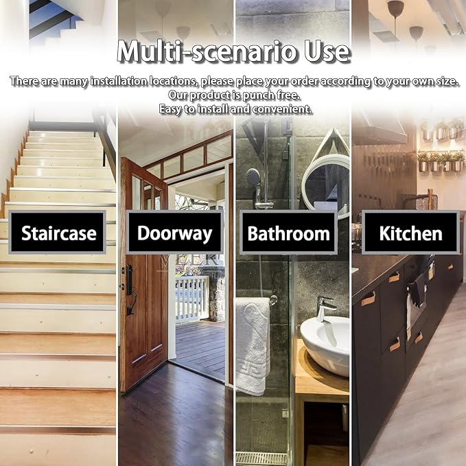 Metal Baby Gate Dog Gate 85.6''-105.2'' Auto Close Extra Wide Pet Gate for Stairs Doorways Pressure Mounted Walk Thru Child Gate with Door NO Need Tools NO Drilling with Wall Cups