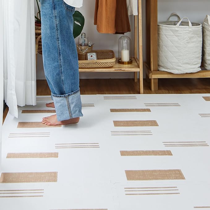 Baby Play Mat for Floor - Sol (6x6ft) - Premium EVA Foam Play Mat for Babies & Toddlers (Ages 0-5+) - Non-Toxic Playmat for Tummy Time, Crawling & Playroom - Stylish & Comfortable