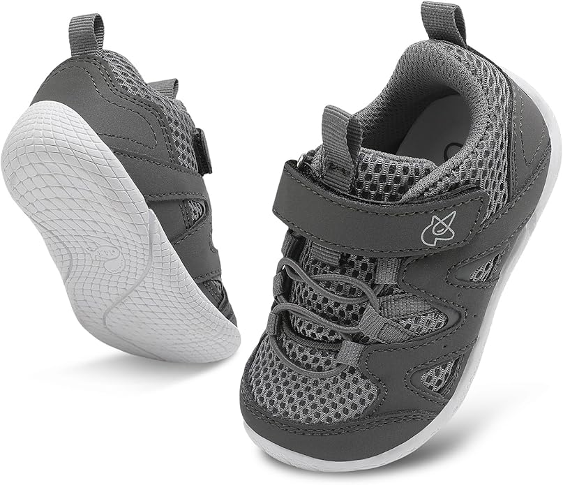 LeIsfIt Baby Shoes Boys Girls First Walking Shoes Non-Slip Toddler Breathable Sneakers Infant Sneakers