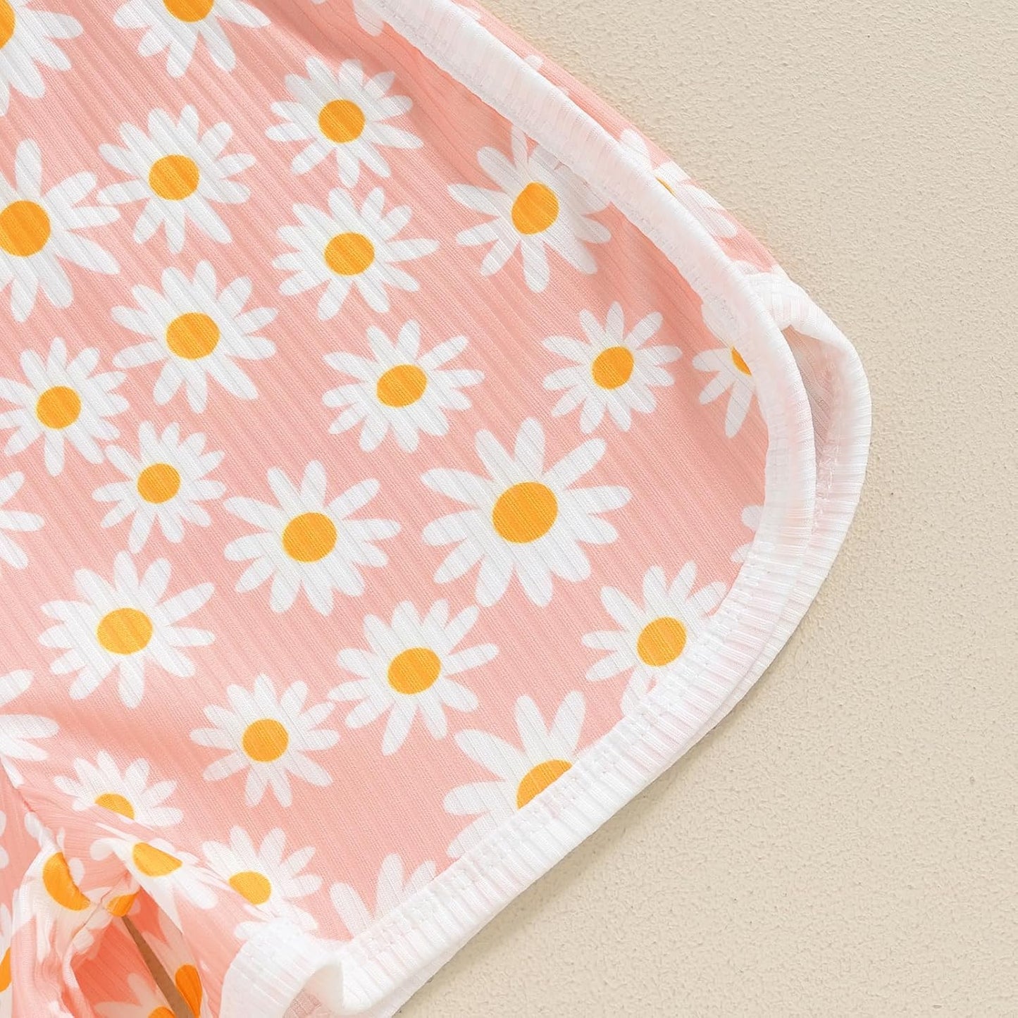 WZTYYDS Toddler Baby Girl Summer Clothes Floral Romper Tie-Up Strap Halter Jumpsuit Infant Summer Sling Playsuit 6M-3T