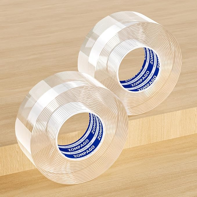 Clear Soft Corner Protectors for Furniture Strip,2 Rolls,1.18in x9.84FT Sharp Edge & Table Bumper,Window Edge,Wall Protector,Soft Corner Guards Safe for Proof,Table Corner Protectors in Family