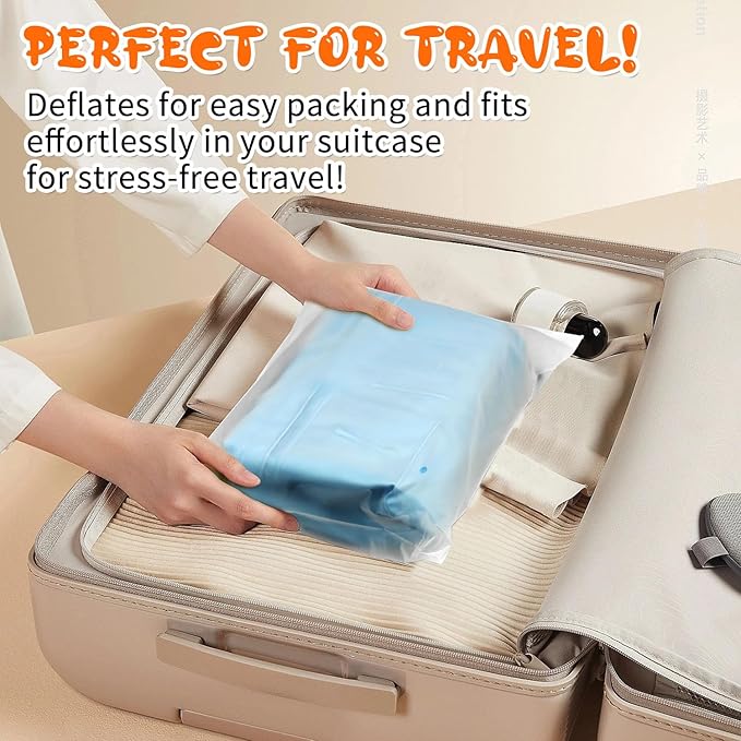 Boczif Inflatable Baby Bathtub, Toddler Bath Tub Non-Slip Baby Pool for Sitting, Foldable Infant Shower Basin Mini Air Swimming Pool, Kids Must Have Travel Bath, Portable Bathtub(Blue)