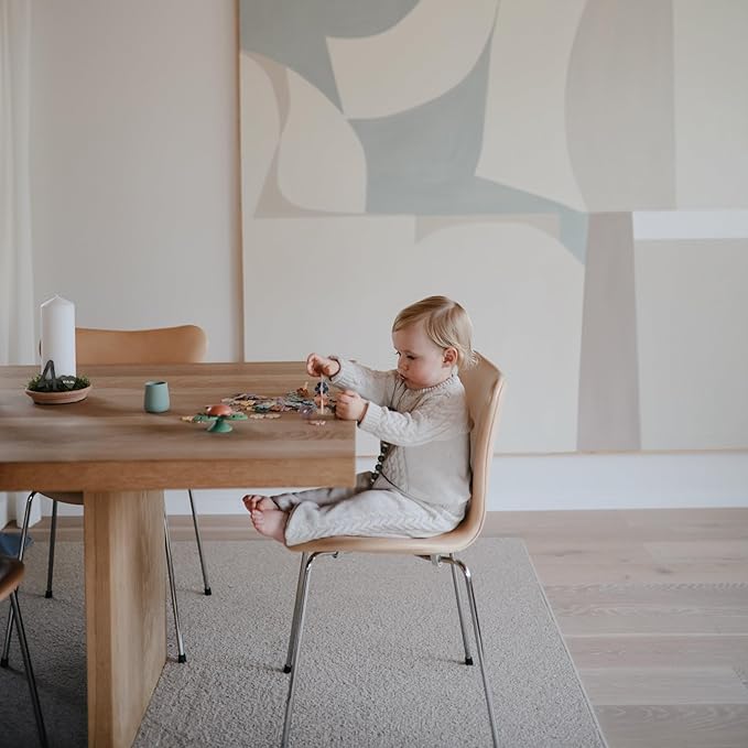 mushie HEX Connect Building Toy Set | 100 Pieces for Kids 5 Years+ | Preschool Educational and Toddler Montessori Toys