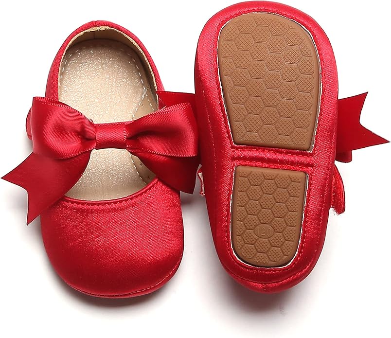 Soft Sole Baby Shoes - Infant Baby Walking Shoes Moccasins Rubber Sole Crib Shoes