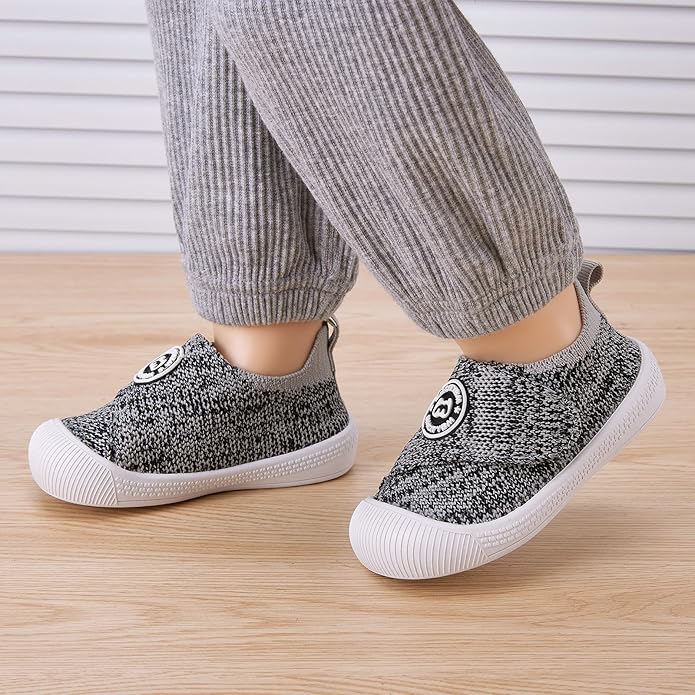 BMCiTYBM Baby Shoes Infant Boy Girl First Walker Shoes Toddler Walking Shoes Lightweight Non-Slip Sneakers for 6 9 12 18 24 Months