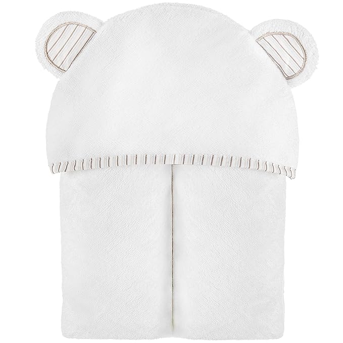 Hooded Baby Towels for Newborn - Super Soft Baby Bath Towels with Hood, Highly Absorbent Viscose Made from Bamboo Hooded Towel for Infant, Toddler and Kids, Baby Essentials