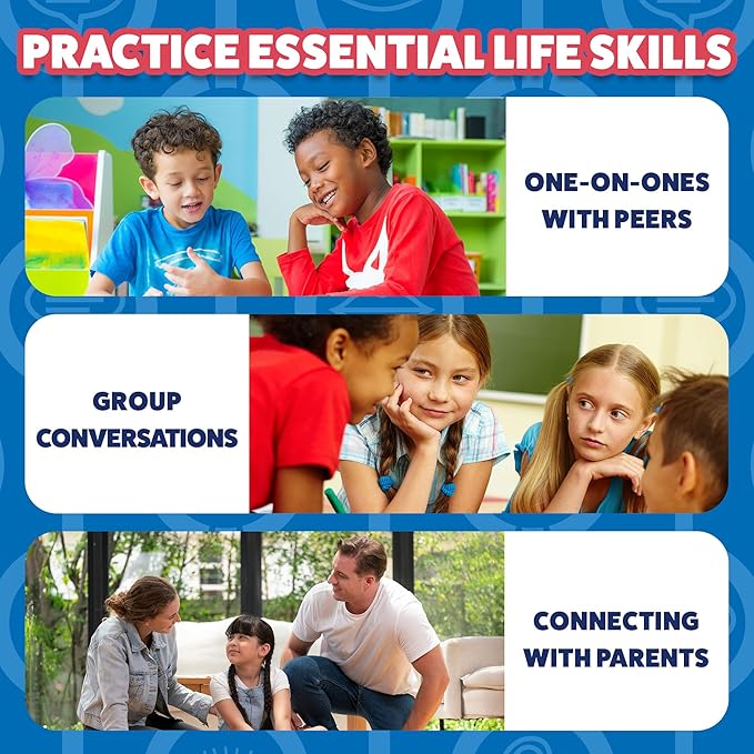 ThinkPsych Chat Chains Expansion Pack - Counseling Games & Therapy Games for Teens - Social Skills Games for Kids, Play Therapy Toys, Speech Therapy Games - Ages 8-99