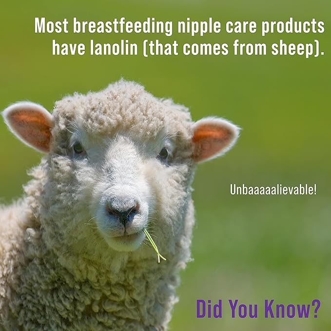 Dr. Nice's Moisturizing Gel - Lanolin-Free Nipple Cream for Breastfeeding - Nursing Essentials With Instant Cooling Relief for Sore Nipples - Water-Based Moisturizer Safe for Mom & Baby - (1 Fl. Oz)